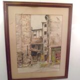 Watercolor signed Vuillermet
