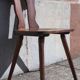 Brutalist bistro chair (1960s)