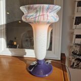 Italian lamp in Murano glass to table