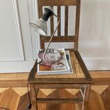 Chaise ancienne bois et cannage