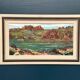 Swedish Oil On Canvas – “River View” By Tage Törngren