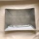 Vintage Grey Montgolfier Rectangular Plate 32 x 24 cm