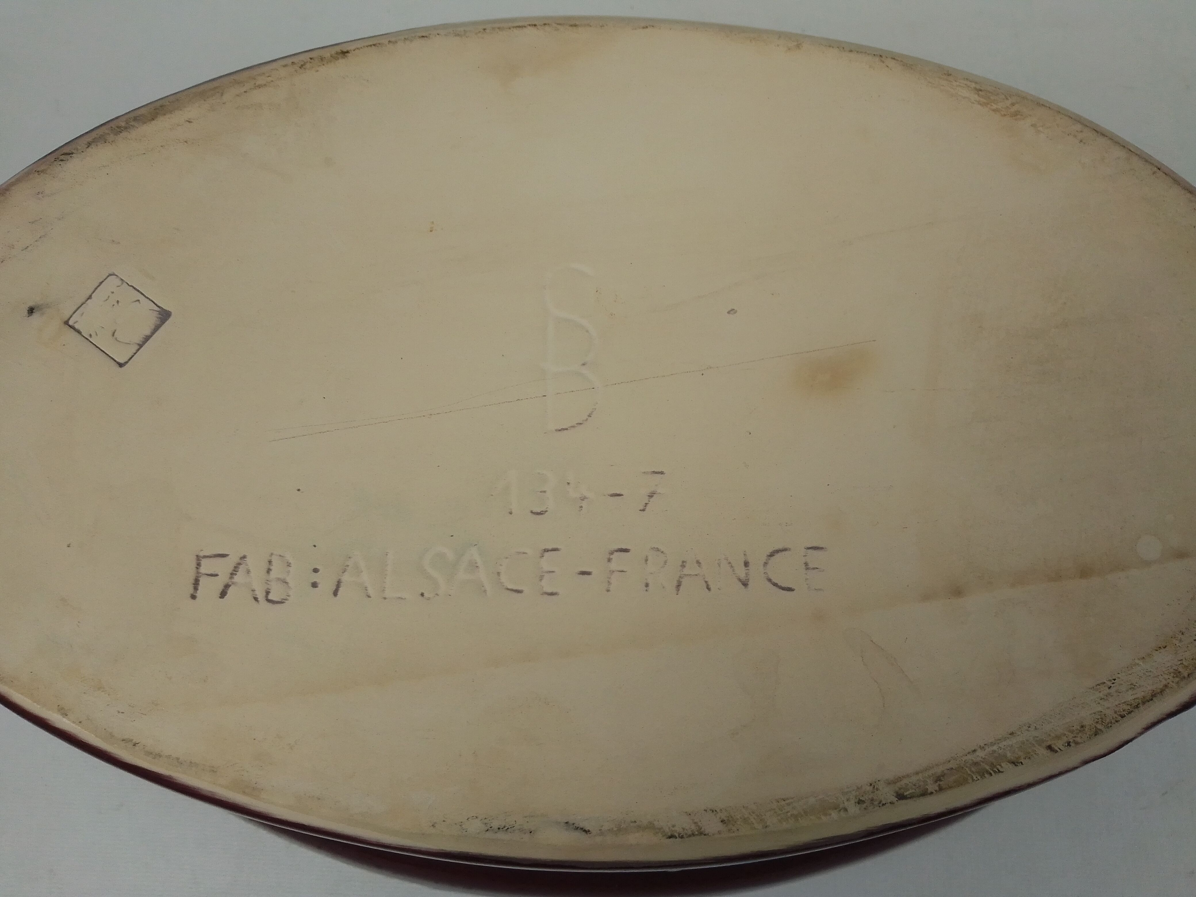 Alsatian dish Baeckeoffe vintage baking