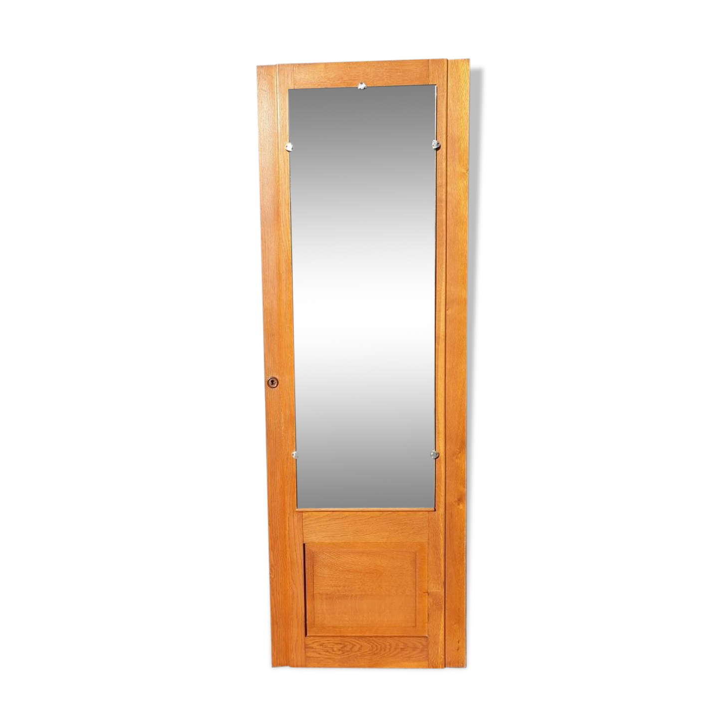 Art Deco door mirror with 5 staples