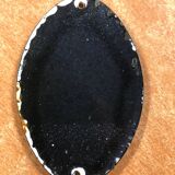 Old Enameled Plate Old French Bathroom