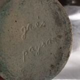 Sandstone peasant Japan pitcher