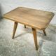 Table d'appoint vintage aux pieds compas