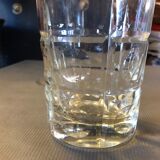 Cut crystal carafe with cap