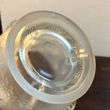 Vintage Verlys glass vase with cabochons