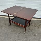 Scandinavian rosewood service foldable
