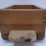 Large wooden train stamped Wog Austria