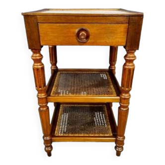 Mahogany serving trolley