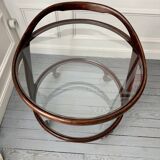 Cesare Lacca rolling coffee table service trolley