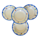 4 deep plates Gien model Bagatelle 210746
