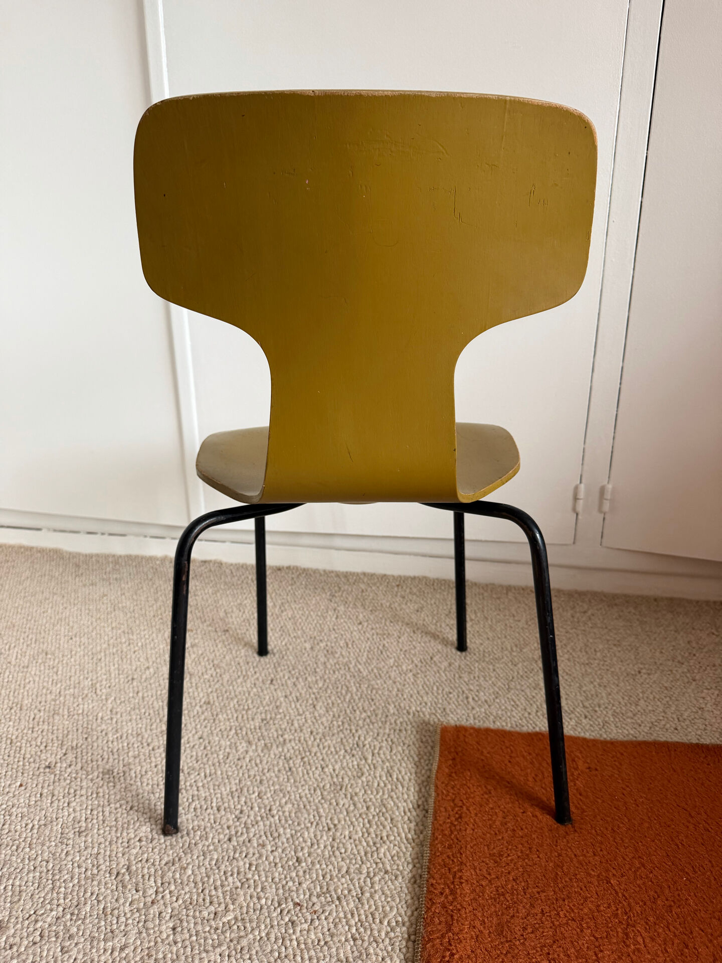 Chaise enfant T ou Marteau, Arne Jacobsen, Fritz Hansen 1971