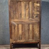 Large antique walnut wardrobe – Louis XV period – 2 doors – 18th century