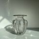Small Baccarat style crystal vase