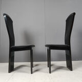 Post modern dining chairs by Pietro Costantini, 1980s, set of 6