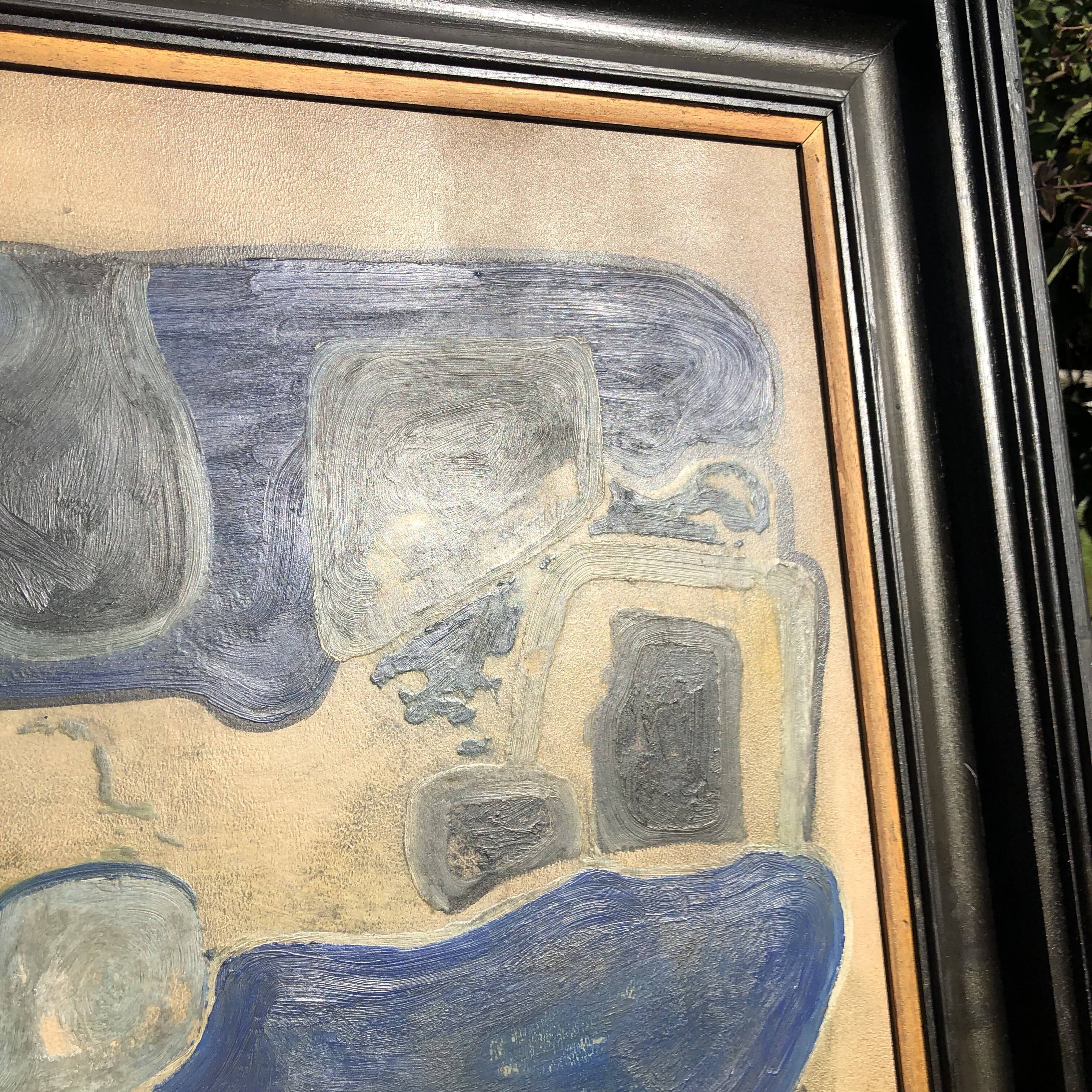 Abstract oil painting