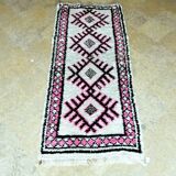 Small vintage Beni Ouarain rug