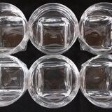 Glass service for 6, 17 pieces Sergio Asti for Arnolfo di Cambio.
