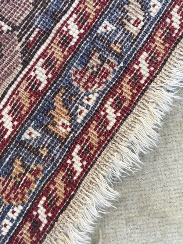 Former Turkish carpet Panderma finely knotted hand 117 x 190 cm