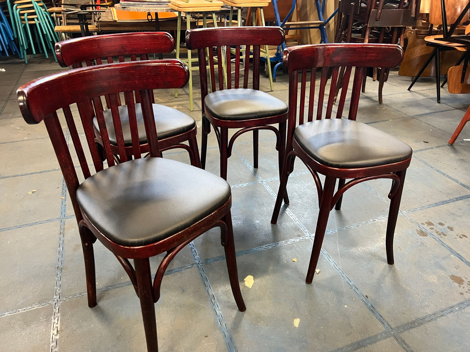 Set of 4 bistro chairs