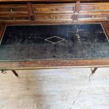 Louis XVI period cylinder desk in solid Cuban mahogany circa 1760