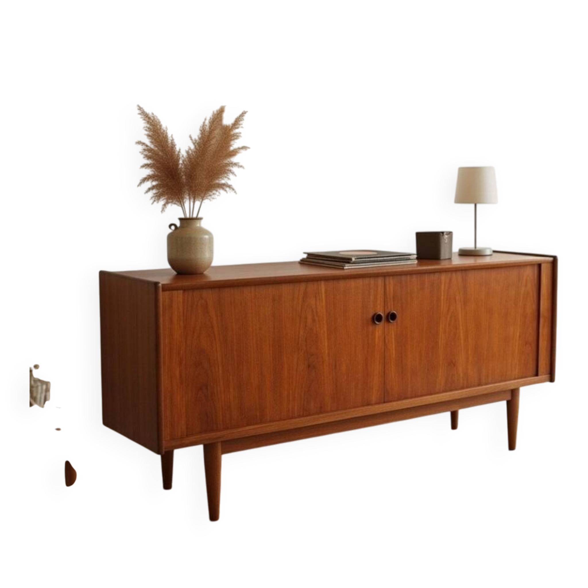 Teak sideboard, Denmark, 1960s.