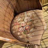 Flowered armchair