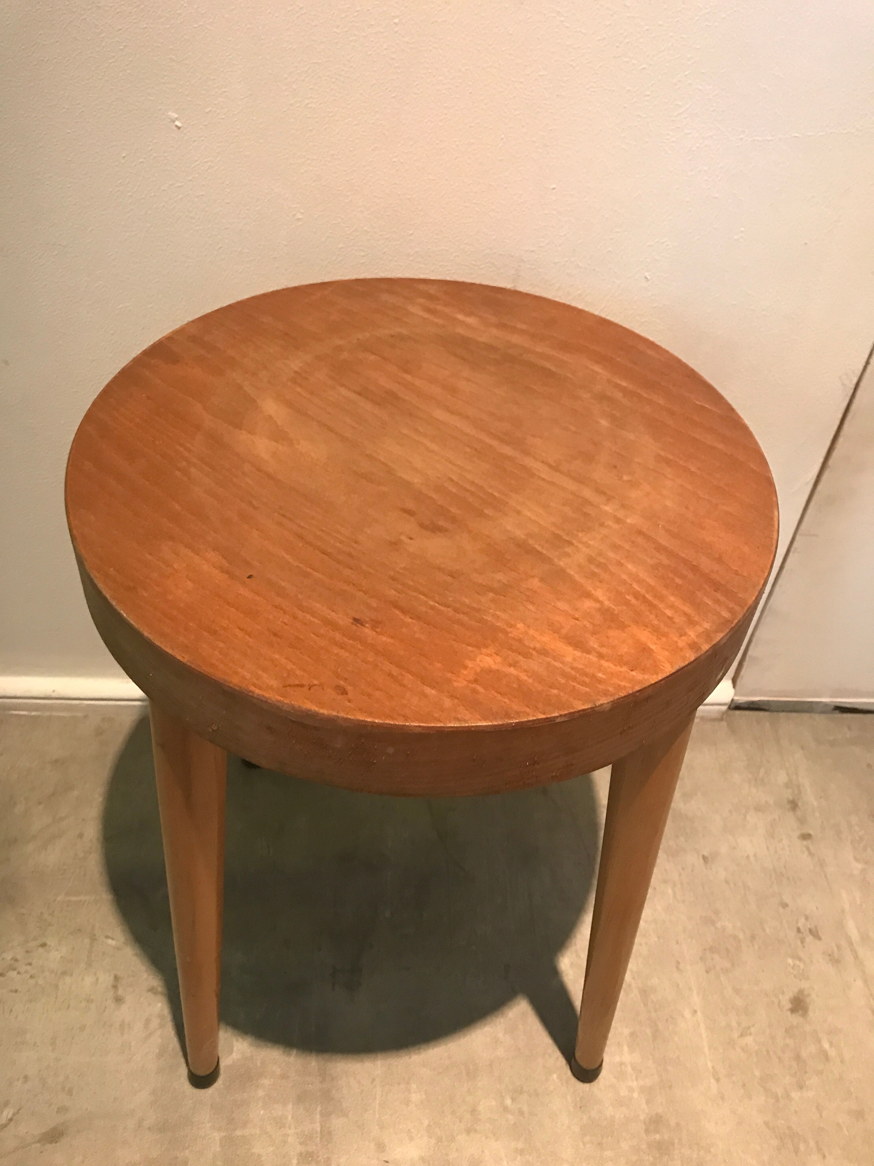 Baumann wooden stool