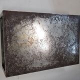 Industrial metal coffee table