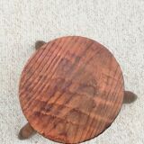 Wooden tripod stool