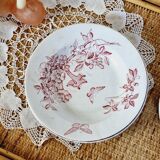 Set of 14 deep flat and dessert plates with defect FT Jasmins Badonviller
