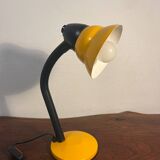 Semi-articulated metal lamp from the 80s