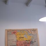 Map vidal-lablache North America