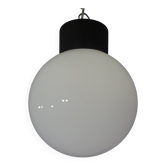 Opaline Glass Ceiling Lamp from Limburg, 1960s