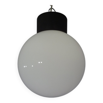 Opaline Glass Ceiling Lamp from Limburg, 1960s