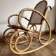 Adult model rattan rocking chair
