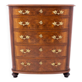 Antique chest of drawers, Northern Europe, circa 1860. After renovation.
