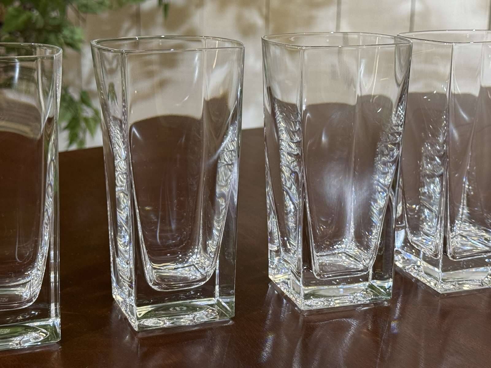 Set of 6 orangeade glasses in Sèvres crystal