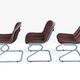 3 Gastone Rinaldi 'Sabrina' Chairs for Rima – Italy, 1970s