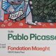 Pablo picasso - claude in a sailor shirt, 1981, original vintage poster
