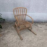 Petit fauteuil en bambou enfant