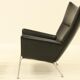 Wing chair & matching ottoman – CH445 & CH446 – by Hans Wegner