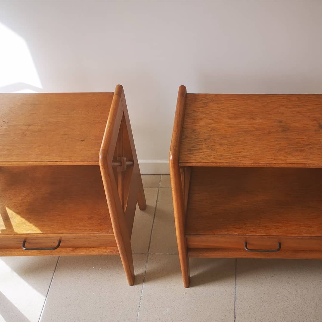Pair bedside table Atelier Saint Sabin
