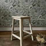 Weathered workshop stool (renovated)