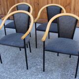 Set of 4 chairs , 1970s