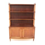 Scandinavian mahogany bookcase, Nya Eftr. Ehrlin Möbel AB, Sweden, 1950