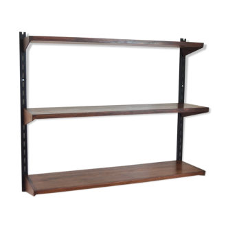 Danish Mid-Century Kai Kristiansen Rosewood Shelves, FM Møbler